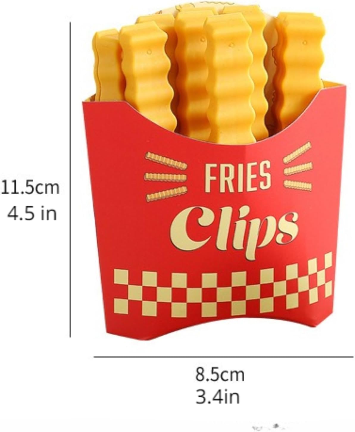 French fries fridge magnets sealed 12PC