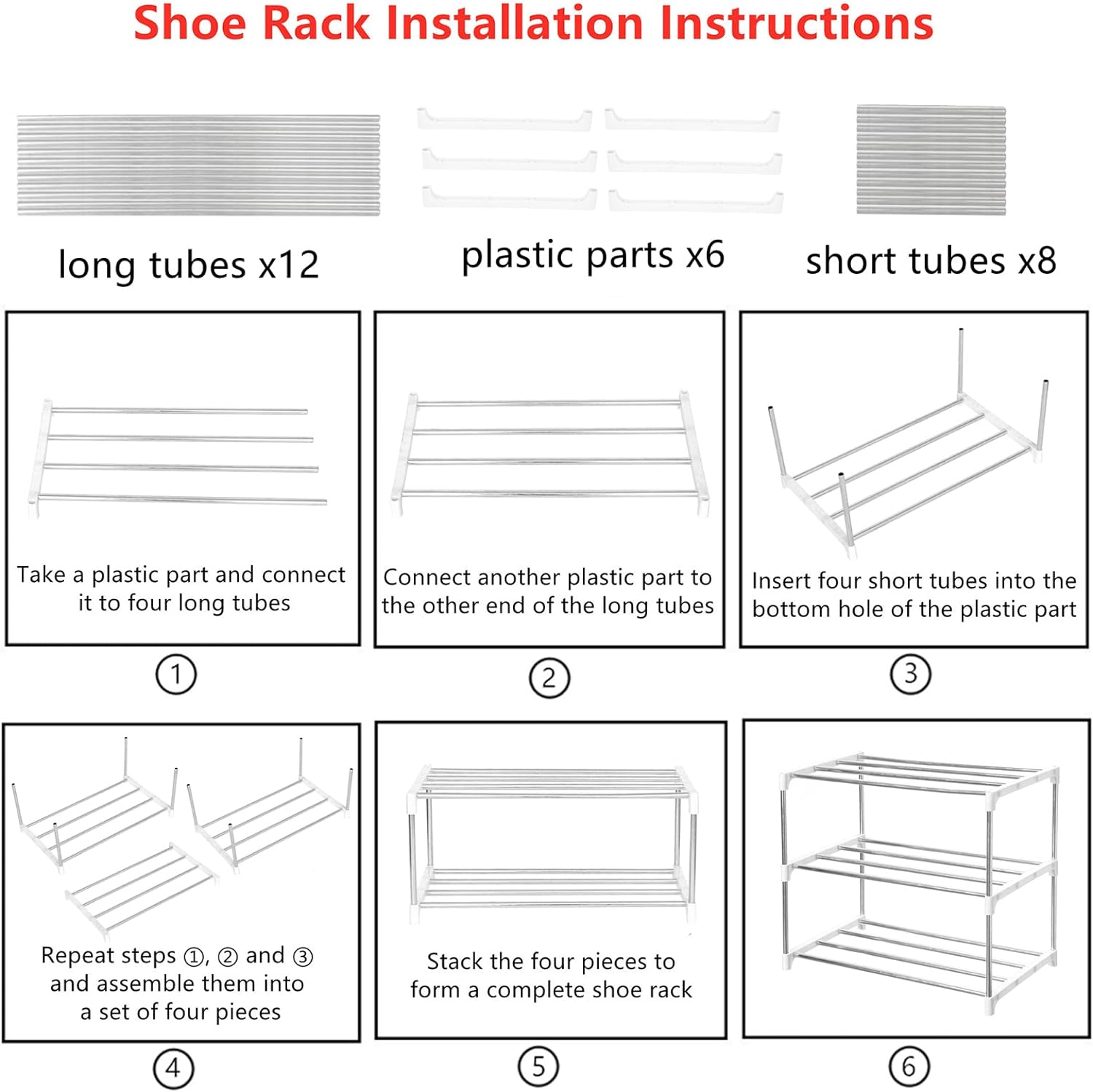 Stackable Small Shoe Rack