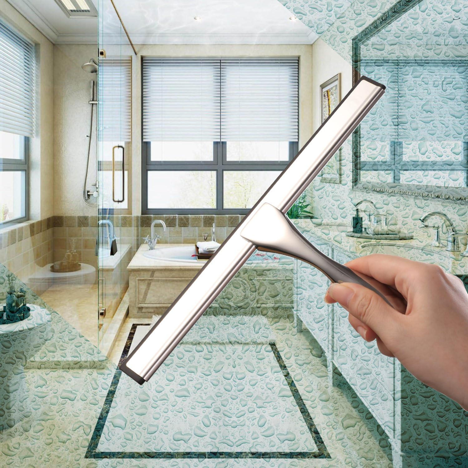 All-Purpose Shower Squeegee for Shower Doors