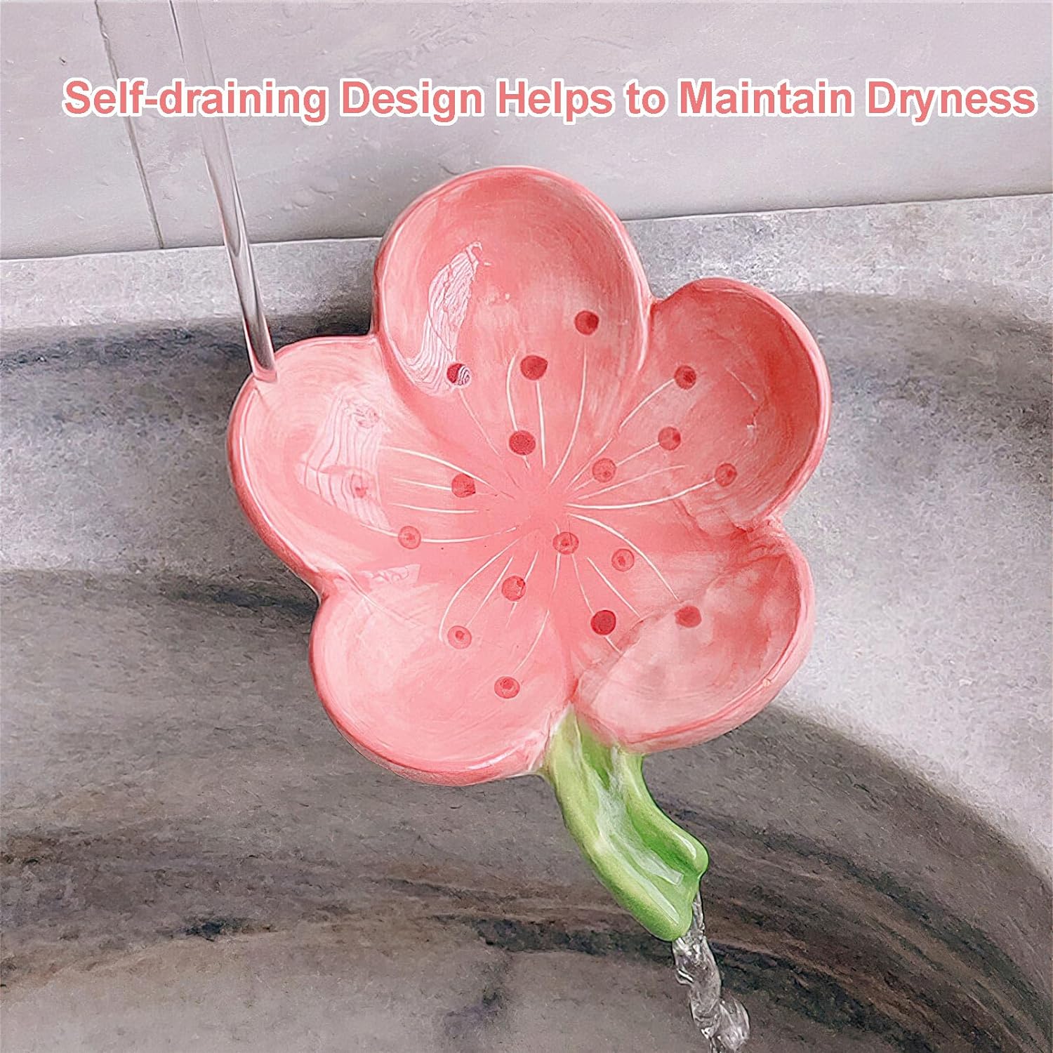 BLOOMING Soap Dish for Bathroom