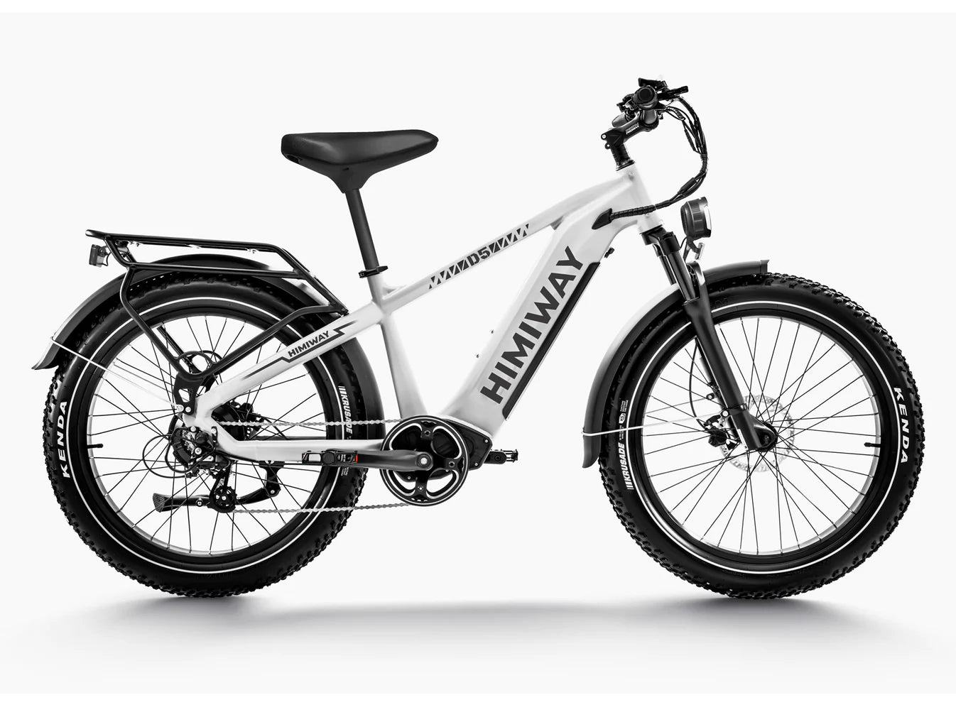 HIMIWAY Premium All-terrain Electric Fat Bike Zebra